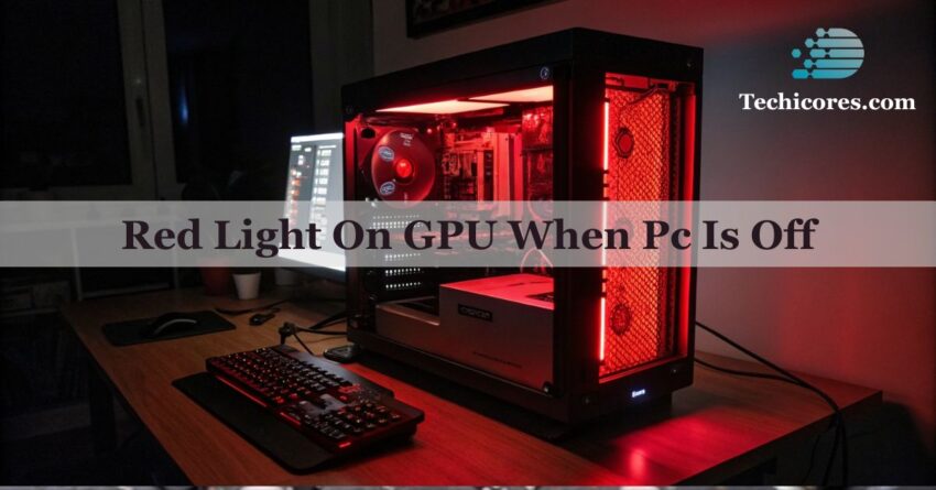 Red Light On GPU When Pc Is Off